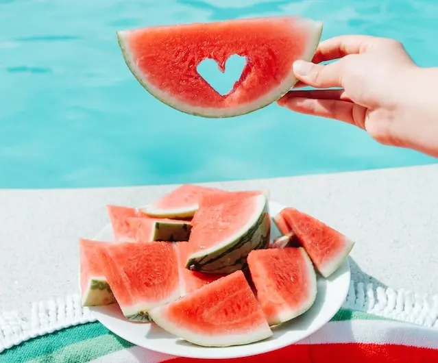 watery fruits like wate­rmelon 